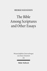 Buchcover The Bible Among Scriptures and Other Essays