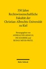 Buchcover 350 Jahre Rechtswissenschaftliche Fakultät der Christian-Albrechts-Universität zu Kiel