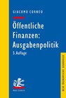 Buchcover Öffentliche Finanzen: Ausgabenpolitik