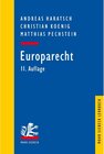 Buchcover Europarecht