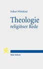 Buchcover Theologie religiöser Rede