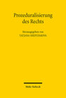 Buchcover Prozeduralisierung des Rechts