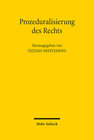 Buchcover Prozeduralisierung des Rechts