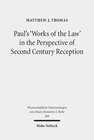 Buchcover Paul's 'Works of the Law' in the Perspective of Second Century Reception