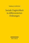 Buchcover Soziale Ungleichheit in differenzierten Ordnungen