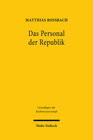 Buchcover Das Personal der Republik