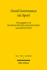 Buchcover Good Governance im Sport