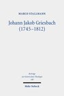 Buchcover Johann Jakob Griesbach (1745-1812)