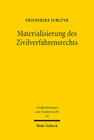 Buchcover Materialisierung des Zivilverfahrensrechts