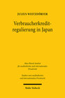 Buchcover Verbraucherkreditregulierung in Japan