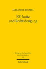 Buchcover NS-Justiz und Rechtsbeugung