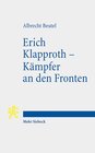 Buchcover Erich Klapproth - Kämpfer an den Fronten