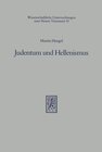 Buchcover Judentum und Hellenismus