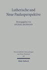 Buchcover Lutherische und Neue Paulusperspektive