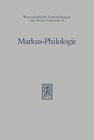 Buchcover Markus-Philologie