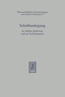 Buchcover Schriftauslegung im antiken Judentum und im Urchristentum
