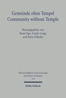 Buchcover Gemeinde ohne Tempel /Community without Temple