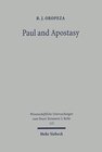 Buchcover Paul and Apostasy