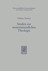 Buchcover Studien zur neutestamentlichen Theologie