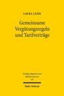 Buchcover Gemeinsame Vergütungsregeln und Tarifverträge