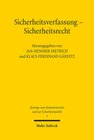 Buchcover Sicherheitsverfassung - Sicherheitsrecht