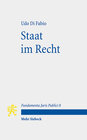 Buchcover Staat im Recht