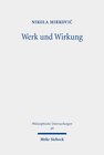 Buchcover Werk und Wirkung