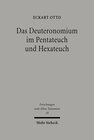 Buchcover Das Deuteronomium im Pentateuch und Hexateuch