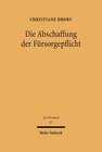 Buchcover Die Abschaffung der Fürsorgepflicht