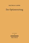 Buchcover Der Optionsvertrag