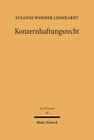 Buchcover Konzernhaftungsrecht