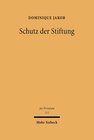 Buchcover Schutz der Stiftung