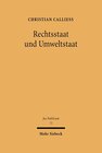 Buchcover Rechtsstaat und Umweltstaat