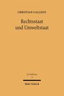 Buchcover Rechtsstaat und Umweltstaat