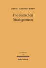 Buchcover Die deutschen Staatsgrenzen