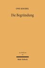 Buchcover Die Begründung