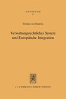 Buchcover Verwaltungsrechtliches System und Europäische Integration