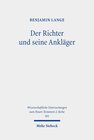 Buchcover Der Richter und seine Ankläger