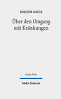 Buchcover Über den Umgang mit Kränkungen