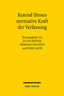 Buchcover Konrad Hesses normative Kraft der Verfassung