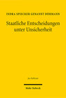 Buchcover Staatliche Entscheidungen unter Unsicherheit