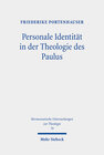 Buchcover Personale Identität in der Theologie des Paulus