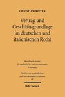 Buchcover Vertrag und Geschäftsgrundlage im deutschen und italienischen Recht