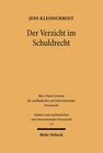 Buchcover Der Verzicht im Schuldrecht