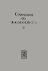 Buchcover Übersetzung der Hekhalot-Literatur