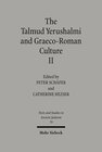 Buchcover The Talmud Yerushalmi and Graeco-Roman Culture II