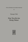 Buchcover Eine Tora für den König Talmai