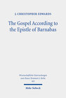 Buchcover The Gospel According to the Epistle of Barnabas
