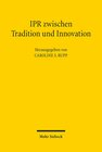 Buchcover IPR zwischen Tradition und Innovation