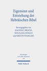 Buchcover Eigensinn und Entstehung der Hebräischen Bibel